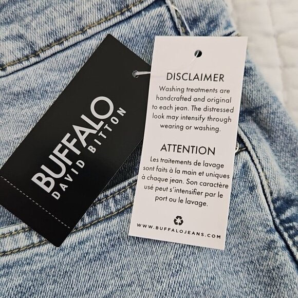 Buffalo David Bitton Dean Shorts Men's W36 Relaxed Straight Blue NWT MSRP $89 - Picture 9 of 15